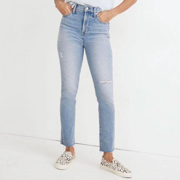 NWT! MADEWELL The Perfect Vintage Jean in Coffey Wash: Worn-In Edition Size 25 - Picture 1 of 11